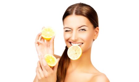 Лимонный пилинг для лица